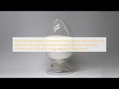 Zuiver wit Pyromellietzuuranhydride PMDA, voornamelijk gebruikt in polyimideharsen en -films, hittebestendige elektrische isolatielakken, vaste smeermiddelen, verharders voor epoxyharsen