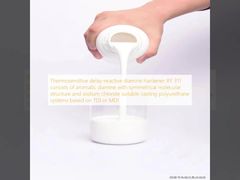 Thermosensitieve vertraagde-reactieve diamine verharder XY 311 bestaat uit aromatische diamine met een symmetrische moleculaire structuur en natriumchloride, geschikt voor gietpolyurethaansystemen op basis van TDI of MDI.