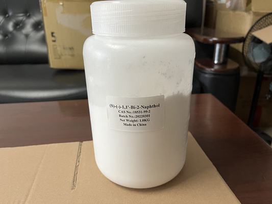 (S)-(–)-1,1'-Bi-2-Naphthol CAS 18531-99-2 Raw Materials For Medicines Min 99%