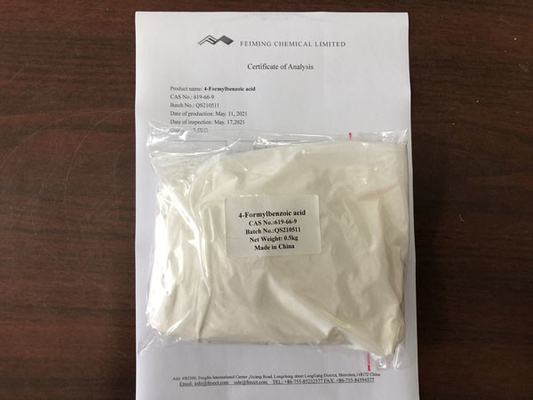 P-Carboxybenzaldehyde Powder CAS 619-66-9 Min 99% Pharma Raw Material
